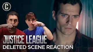 Justice League Deleted Scene Glimpses Superman’s Black Suit