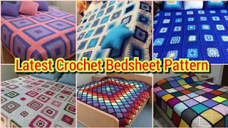 😇Top Crochet Bedsheets Pattern Ideas| Latest Bridel Crochet Bedsheet Collection