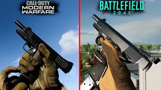 Cod: Modern Warfare vs Battlefield 2042  - Weapons Comparison