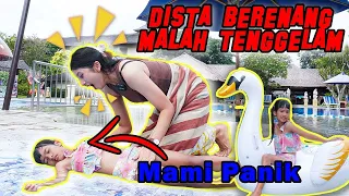 DISTA TENGGELAM SAAT BERENANG😭!! MAMI PANIK😢 #viralvideos