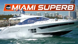 Miami Superb Yachts and SACS Maxi Rib at Haulover Inlet / HAULOVER BOATS