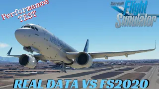 Take Off TEST! REAL Airbus Pilot | REAL Data VS FS2020 | A320 Neo