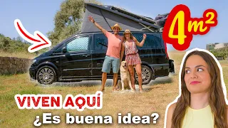 La realidad de vivir en una MINI CAMPER 🚌 VAN TOUR español Mercedes Viano Marco Polo