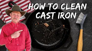 Easily Clean your Cast Iron Like a Pro!