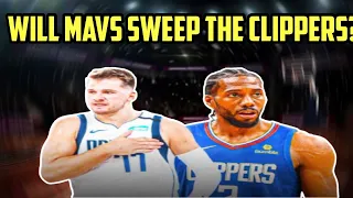 Will the Dallas Mavericks sweep the Los Angeles Clippers? | Luka Doncic, Kawhi Leonard