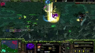 Dota 1 - Atropos (Bane Elemental)! 1 vs 5 AI. Insane mode (Win by all heroes) HD