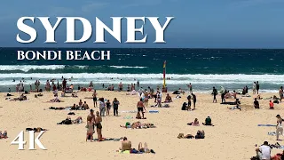 [4K WALK] Sydney Bondi beach walking tour 4K HDR