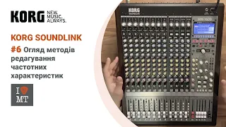 KORG Soundlink відео туторіал ч. 6 з 8: Огляд методів редагування частотних характеристик