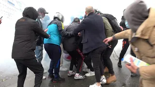 Police Clash with Pro-Palestine Protestors in Paris