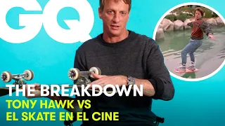 Tony Hawk: una leyenda del skate analiza el skate en el cine | The Breakdown | GQ España