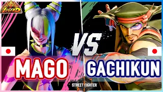 SF6 🔥 Mago (Juri) vs Gachikun (Rashid) 🔥 Street Fighter 6