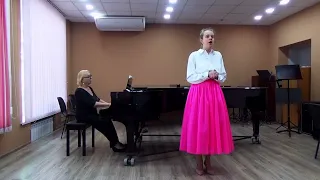 "Nel cor più non mi sento", "Стелися, барвінку", вик. Соломія Камінська