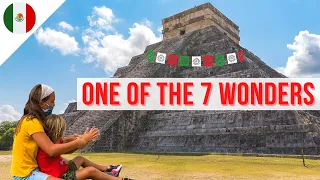 CHICHEN ITZA - one of the 7 WONDERS OF THE WORLD - Family Travel Vlog