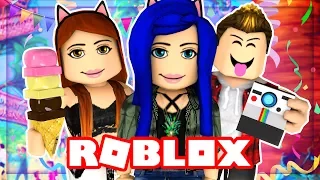 Roblox Family - OUR FIRST FAMILY VACATION TO UNIVERSAL STUDIOS!! (Roblox Roleplay)