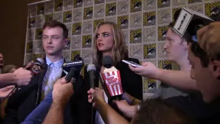 Valerian - Cara Delevingne & Dane Dehaan - SpoilerTV Comic Con 2016 Interview