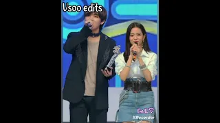 vsoo edit vs their real moments..!  #vsoo #jisoo #vsoo #taesoo #viral #shorts