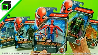 SPIDER-MAN Far From Home HASBRO action figures COMPLETE SET with Spider-man, Mysterio, Molten Man