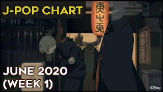 [TOP 100] J-POP CHART - JUNE 2020 (WEEK 1)