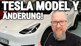 TESLA MODEL Y HEIMLICHE ÄNDERUNG ENTDECKT! 🧐🤪👍