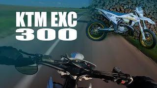 Puzzles fährt KTM EXC 300 Sumo