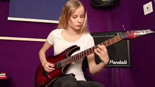 Conquering Dystopia   Lachrymose guitar cover by Laura Lace, Riga, Latvia