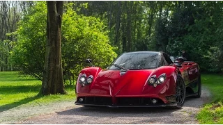 Supercars arrival at Cars & Coffee Brescia