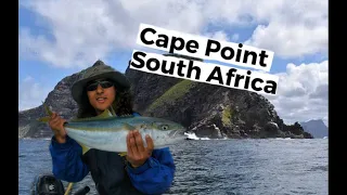 Cape Point Yellowtail fishing with a flat pontoon