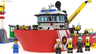 LEGO City 2016 Fire Boat review! set 60109