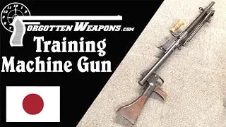 Japanese WW2 Training Machine Gun