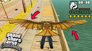 وجدت أقدم طائرة في التاريخ في قراند سان اندرياس 🔥😍 GTA San Andreas plane 3d da vinci Mod