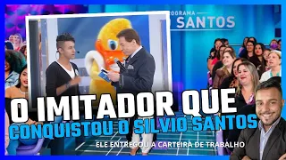 O IMITADOR QUE CONQUISTOU O SILVIO SANTOS l #imitador #silviosantos