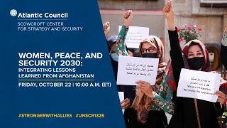 Women, peace, and security 2030: Integrating lessons learned from Afghanistan