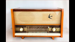 ORION  AR 612-  "Pacsirta rádió"  / Szögletes verzió/  - Régi magyar elektroncsöves rádió - 1962-ből