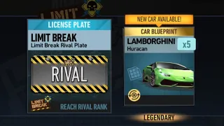 8th RIVAL TIER UNLOCKED !! NFS: No Limits Underground Rivals Limit Break