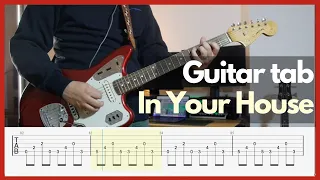 The Cure - In Your House (Guitar tabs)