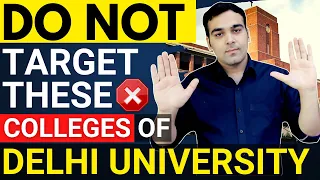 Delhi University Colleges Shocking Reality🔥