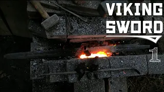 Making a Viking Sword. part 1 ⇝Forging the blade.