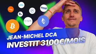 Jean-Michel DCA investit 3100€/mois pour être FIRE | Présentation de Portefeuille