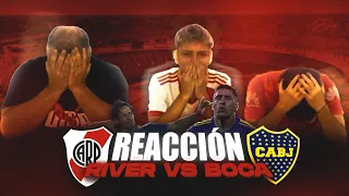 RIVER 2-3 BOCA | REACCION HINCHAS DE RIVER