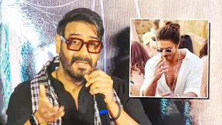 Ajay Devgn's Reaction On Big Craze For SRK's Pathaan!