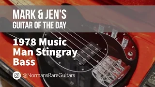 1978 Music Man Stingray Bass | Guitar of the Day
