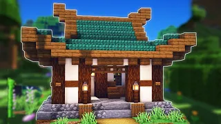 How to Build a Small Japanese House in Minecraft 1.19
