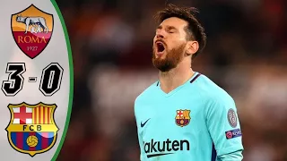 Roma vs Barcelona 3:0 - All Goals & Extended Highlights 10 04 2018 1080HD