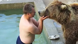 Мансурка рад приходу Андрея🐻🤗 /Bear Mansur