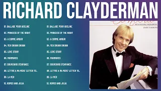 Best Of Richard Clayderman 2023 ~ Peaceful Piano Music ~ Relaxing Music ~ Richard Clayderman 🧡 #834