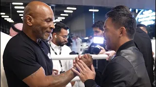 MANNY PACQUIAO visits Mike Tyson’s Boxing Club