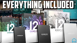 EVERYTHING INCLUDED IN KOMPLETE 12, ULTIMATE, and COLLECTORS EDITION