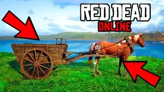 ВЕЩИ, которые ТЫ обязан знать о повозке в Red Dead Online!