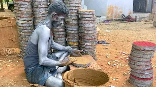 Mass Production of Classic Indian Red Bijili Cracker