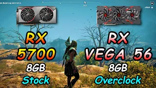 RX 5700 @Stock vs RX Vega 56 @OC | PC Gameplay Benchmark Test